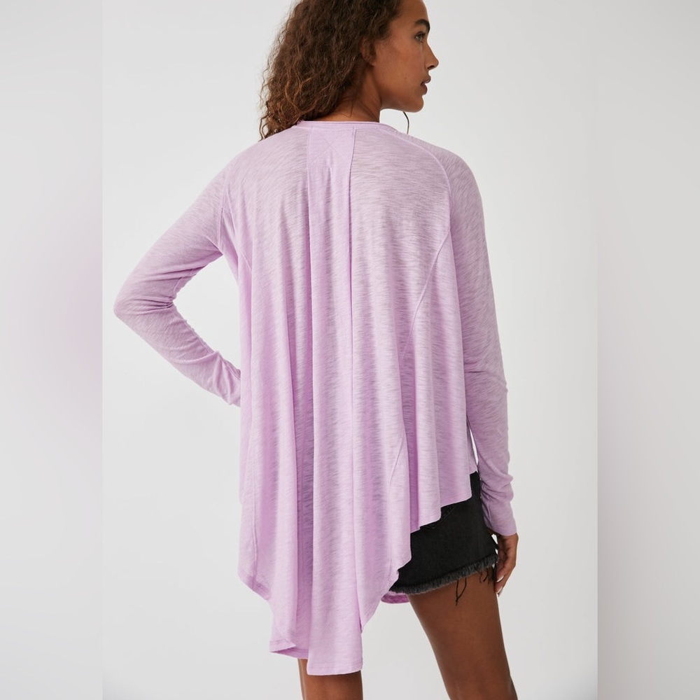 New FREE PEOPLE new ARIA top COTTON BLEND in Spring Fling 291N